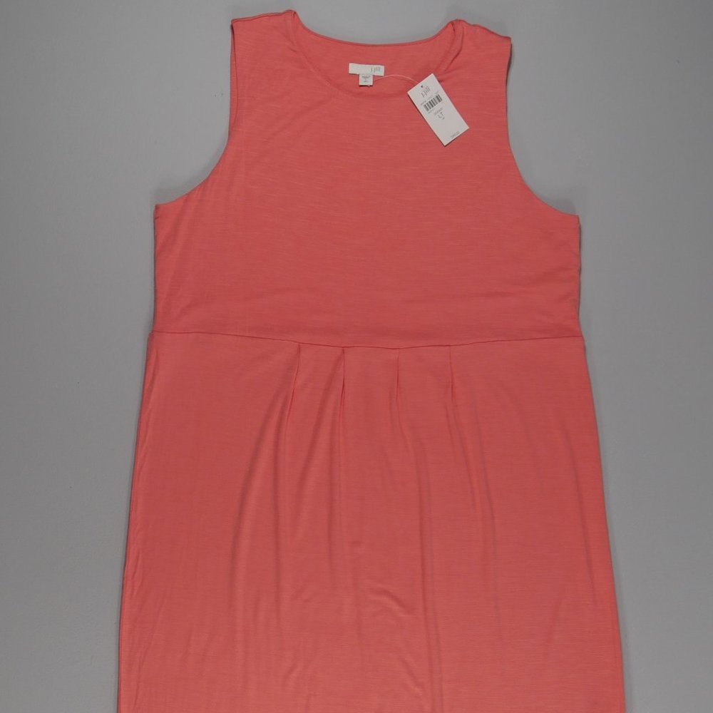 J Jill Maxi Tank Dress Sleeveless Rayon Blend Womens Size LT Large Tall New